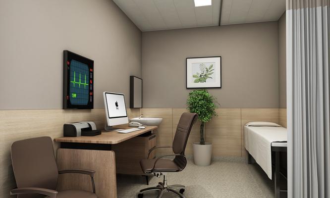 Rendering im Innenraum